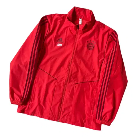 뮌헨 아디다스 바람막이 레인자켓