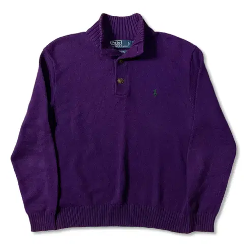 폴로 랄프로렌 하프 버튼 니트