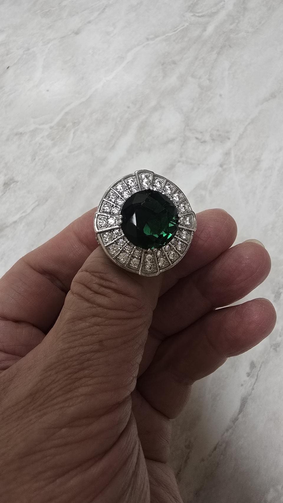 은92.5 큐빅 남성반지 22호