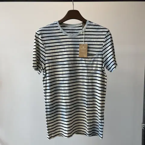 (S) jcrew 제이크루 포켓 스트라이프 반팔티