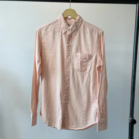 (S) jcrew 제이크루 체크 시어서커 셔츠