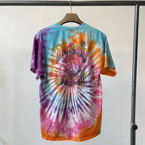 (L) hanes 헤인즈 타이다이 반팔티