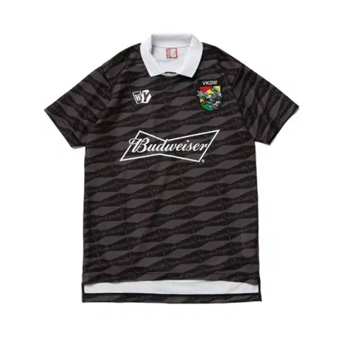 (L) 웨이스티드유스x버드와이저 사커셔츠 반팔 티셔츠