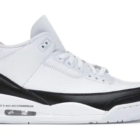 (270) 조던3 x 프라그먼트 레트로 SP 화이트 블랙