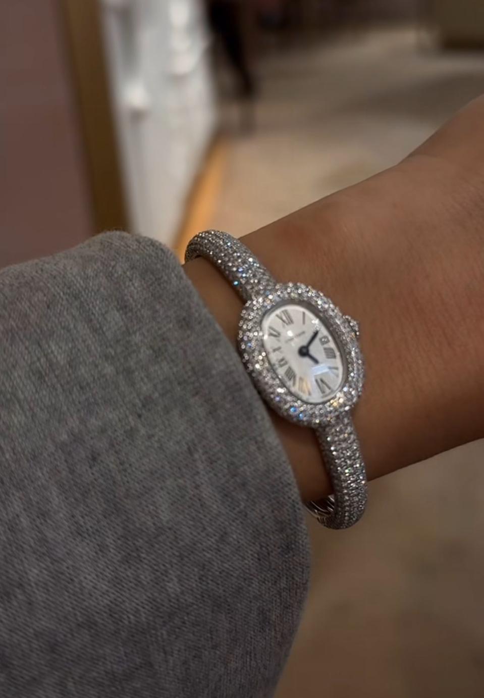 모이사나이트 시계