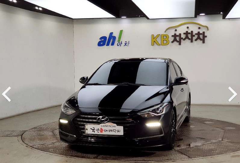 현대 아반떼 AD 1.6 터보 스포츠 중고차 판매합니다