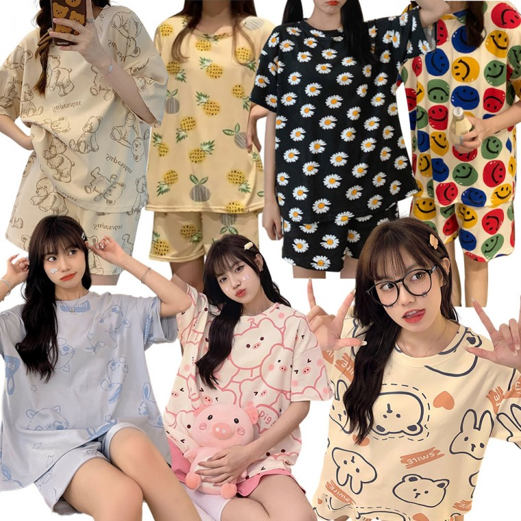 새상품 할인 1+1 여름 파자마 반팔세트 파자마원피스