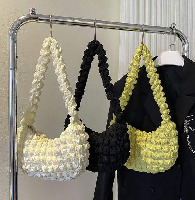 새상품 1+1 토트백 솔더백 구름 가발 3컬러