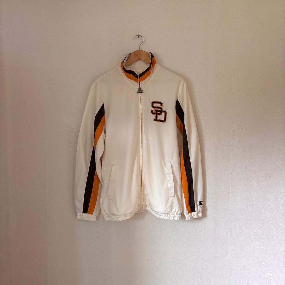 새제품급 SD 샌디에고 파드리스 져지 집업 점퍼 MLB 스타터