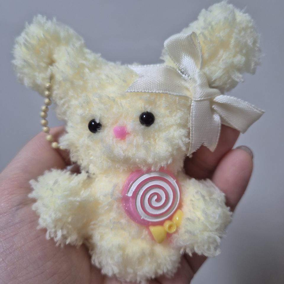 토끼 모루인형 키링