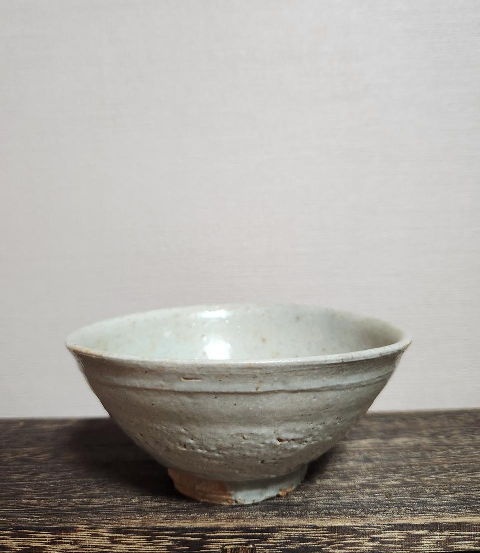 골동품 조선중기 조선백자 다완