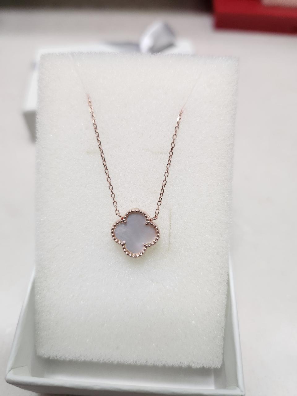 14k 크로버 목걸이