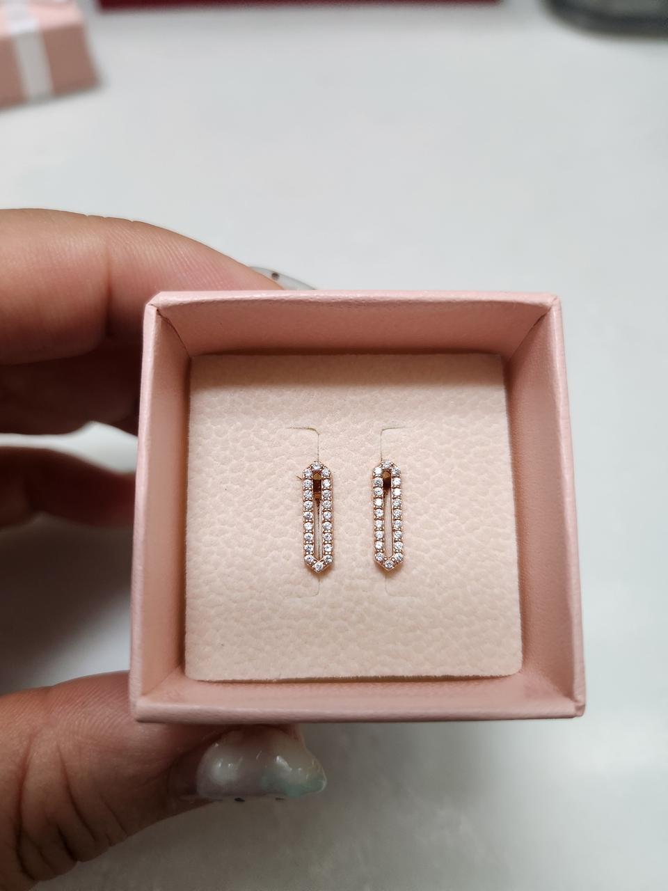 14k 큐빅 귀걸이