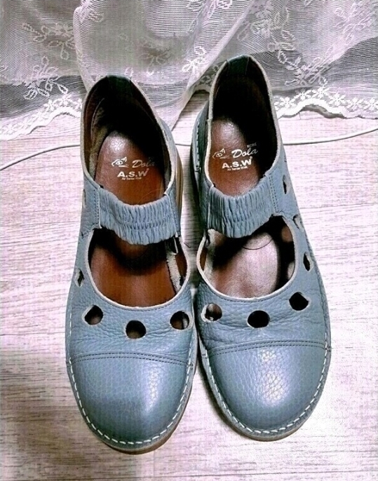 일제가죽편한신발240