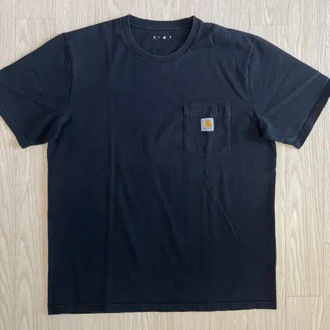 칼하트wip 윕 루즈 포켓 반팔 티셔츠 L사이즈