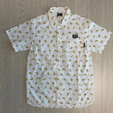 바운티헌터 바나나 셔츠 화이트