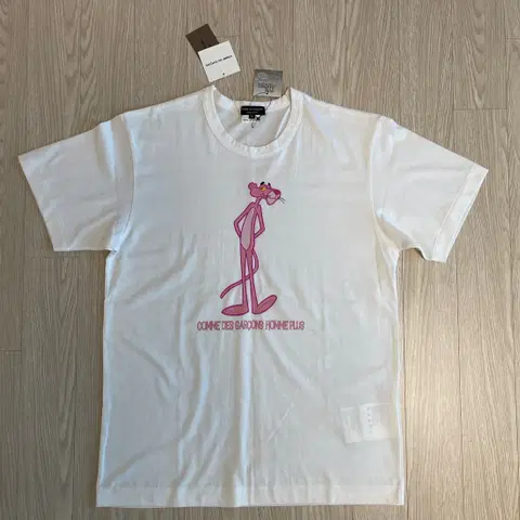 핑크팬더 x 꼼데가르송 옴므 플러스 AD2004 05S/S 티셔츠