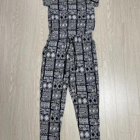 스투시 우먼 재팬 자가드 점프수트 STUSSY