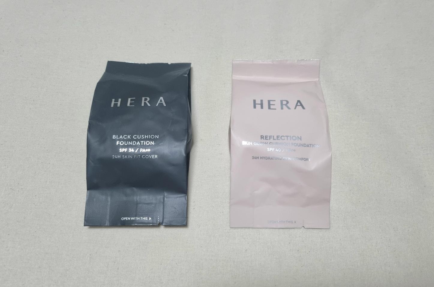 헤라 블랙쿠션 미니 헤라 리플렉팅 스킨글로우쿠션 미니쿠션