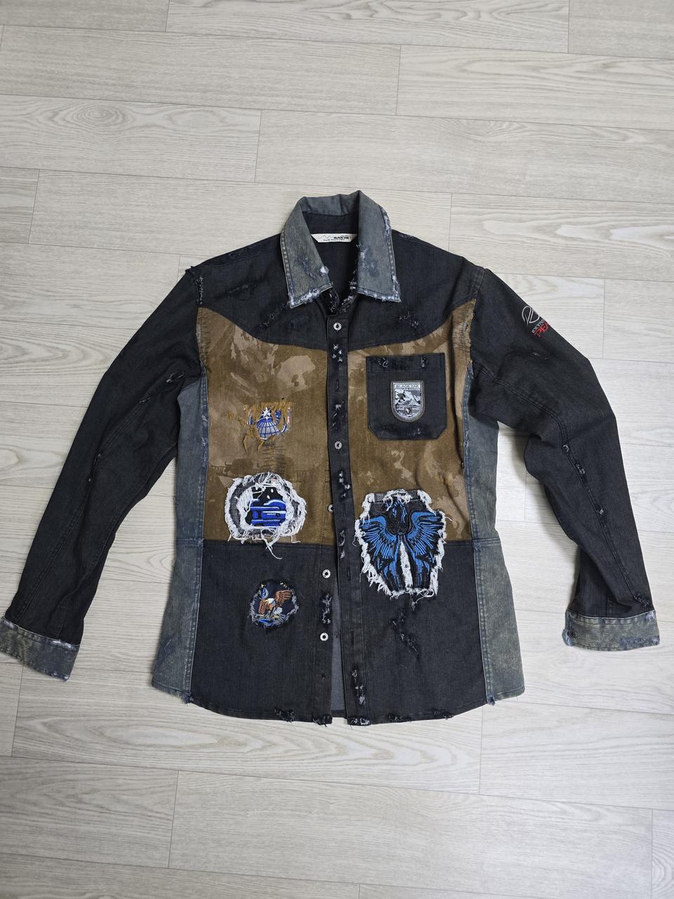 블랙야크 청남방셔츠 (자수포함)