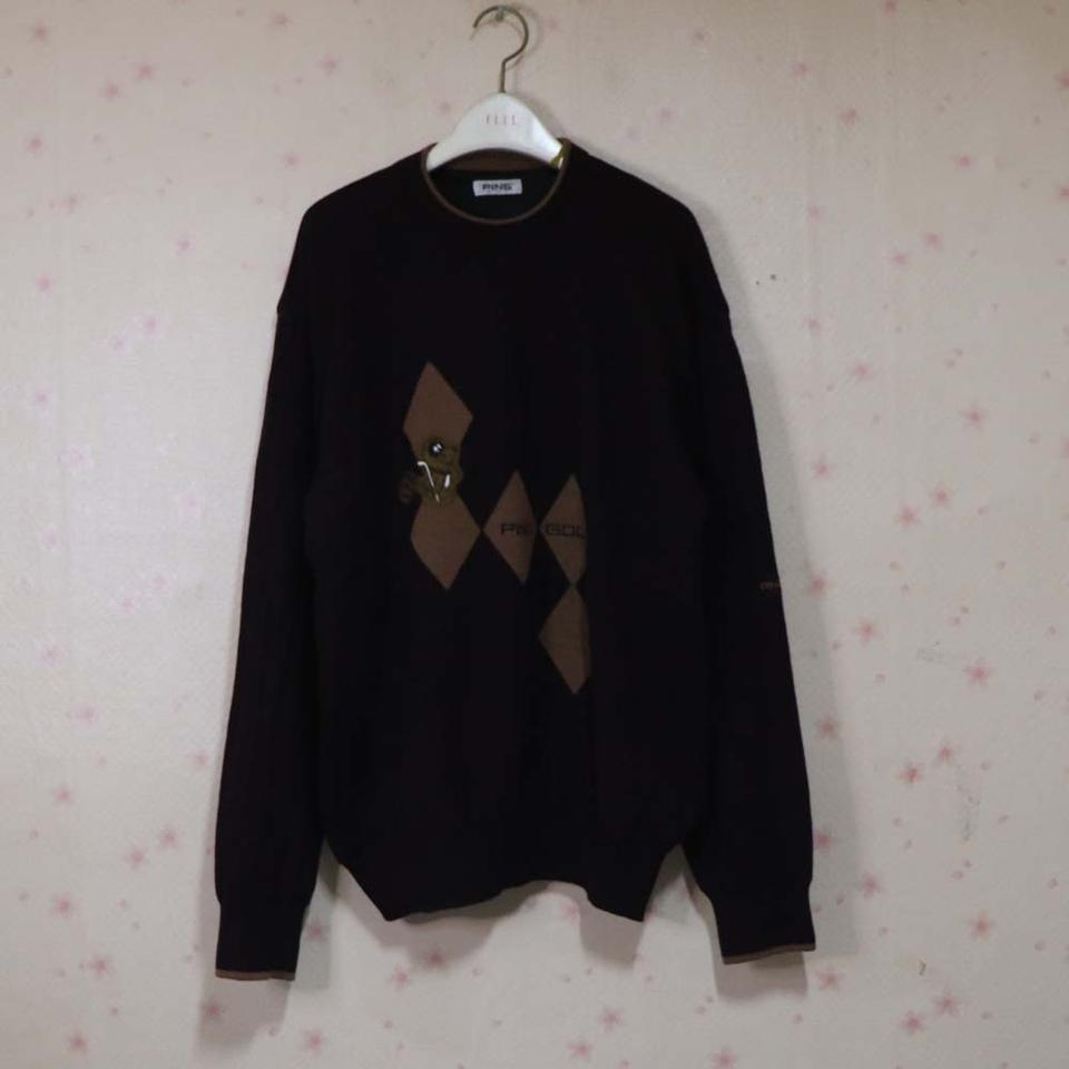 핑골프 남성105 방풍니트 구제렐라so49