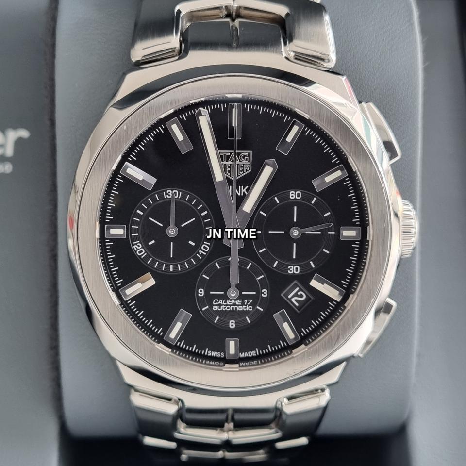 태그호이어 신형 링크 크로노그래프 41mm 검판