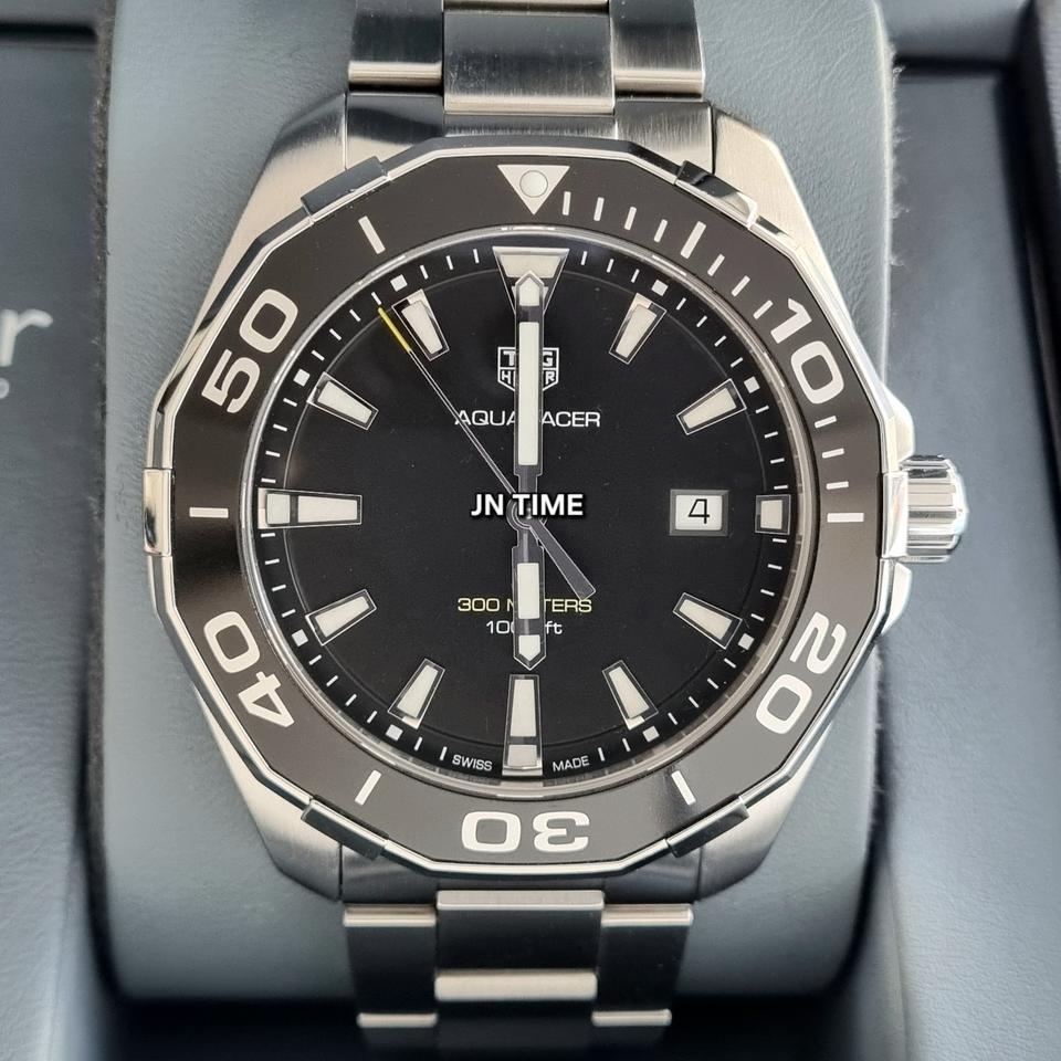 태그호이어 아쿠아레이서 쿼츠 검판 43mm(2021년)