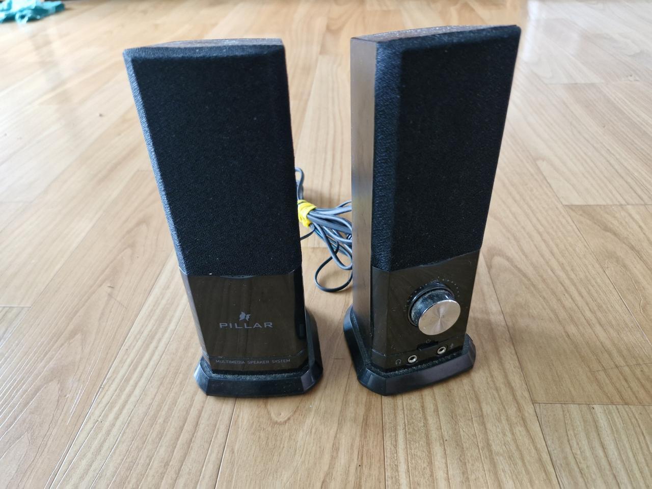 PILLAR 필라 CS-3000plus 앰프내장형 스피커