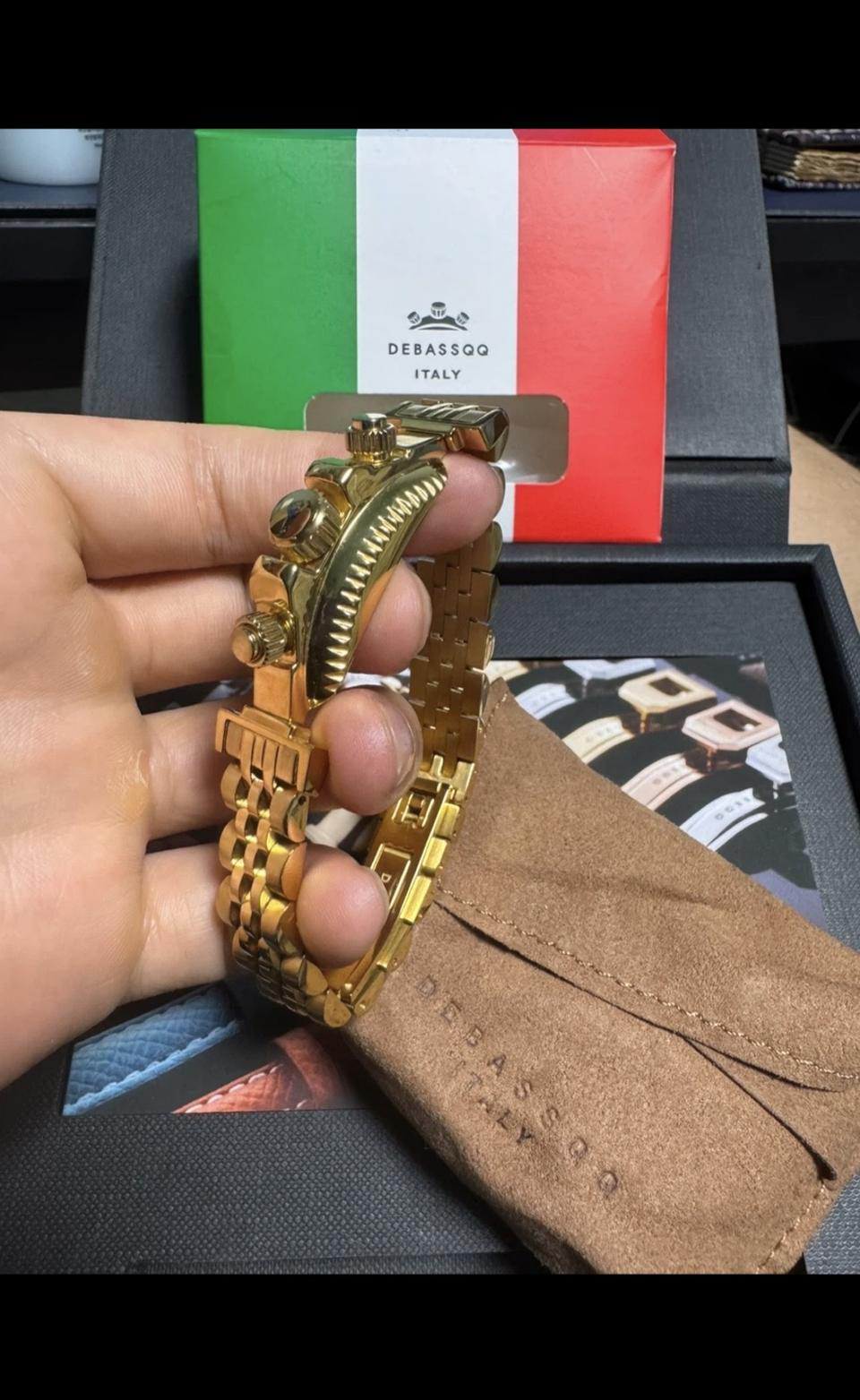 [정품] 드바스크 골드 팔찌 풀박스