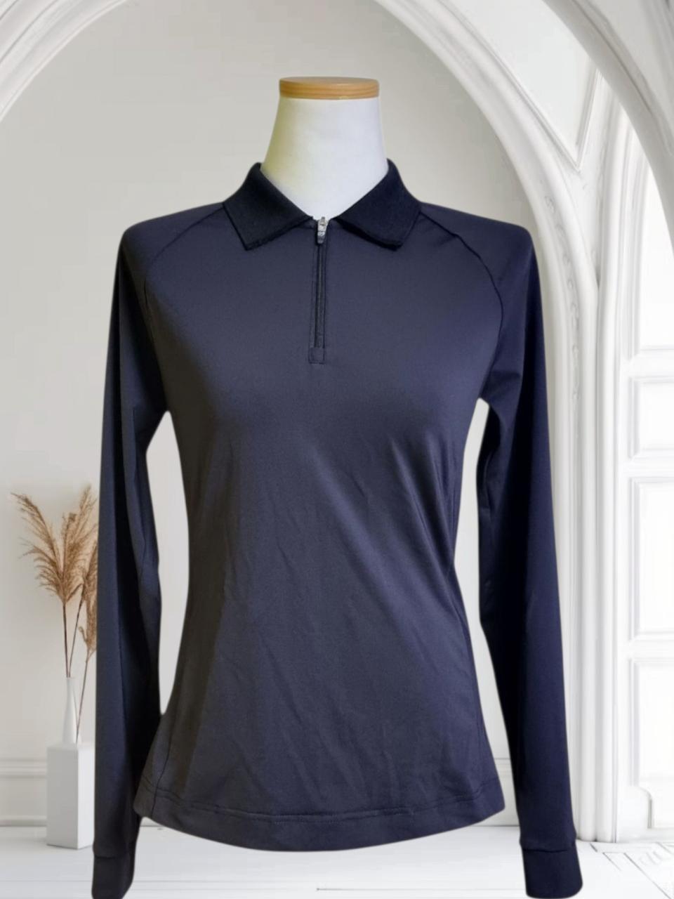 마스터바니 여성 골프 긴팔티 90 / 간절기 라운딩룩