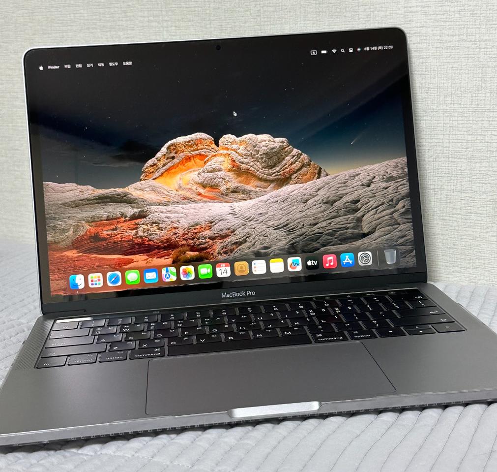 맥북프로 2018 13인치 배터리 사이클 130대
