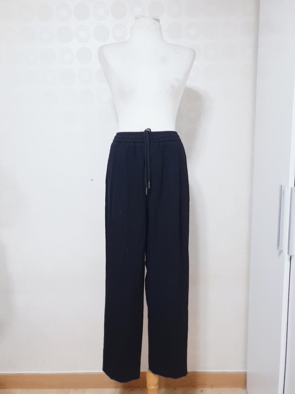 이랜드/밴딩바지88/여성바지88/블랙바지88