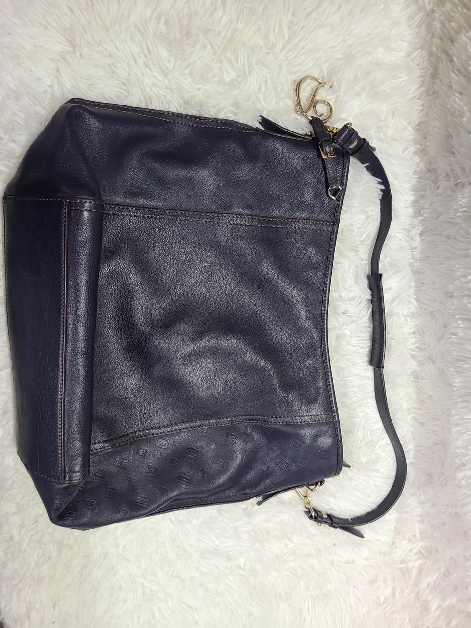 닥스 가죽 숄더백