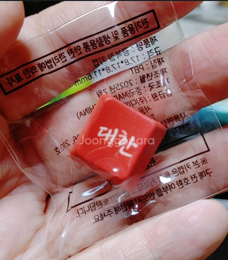 키보드 대한 키캡