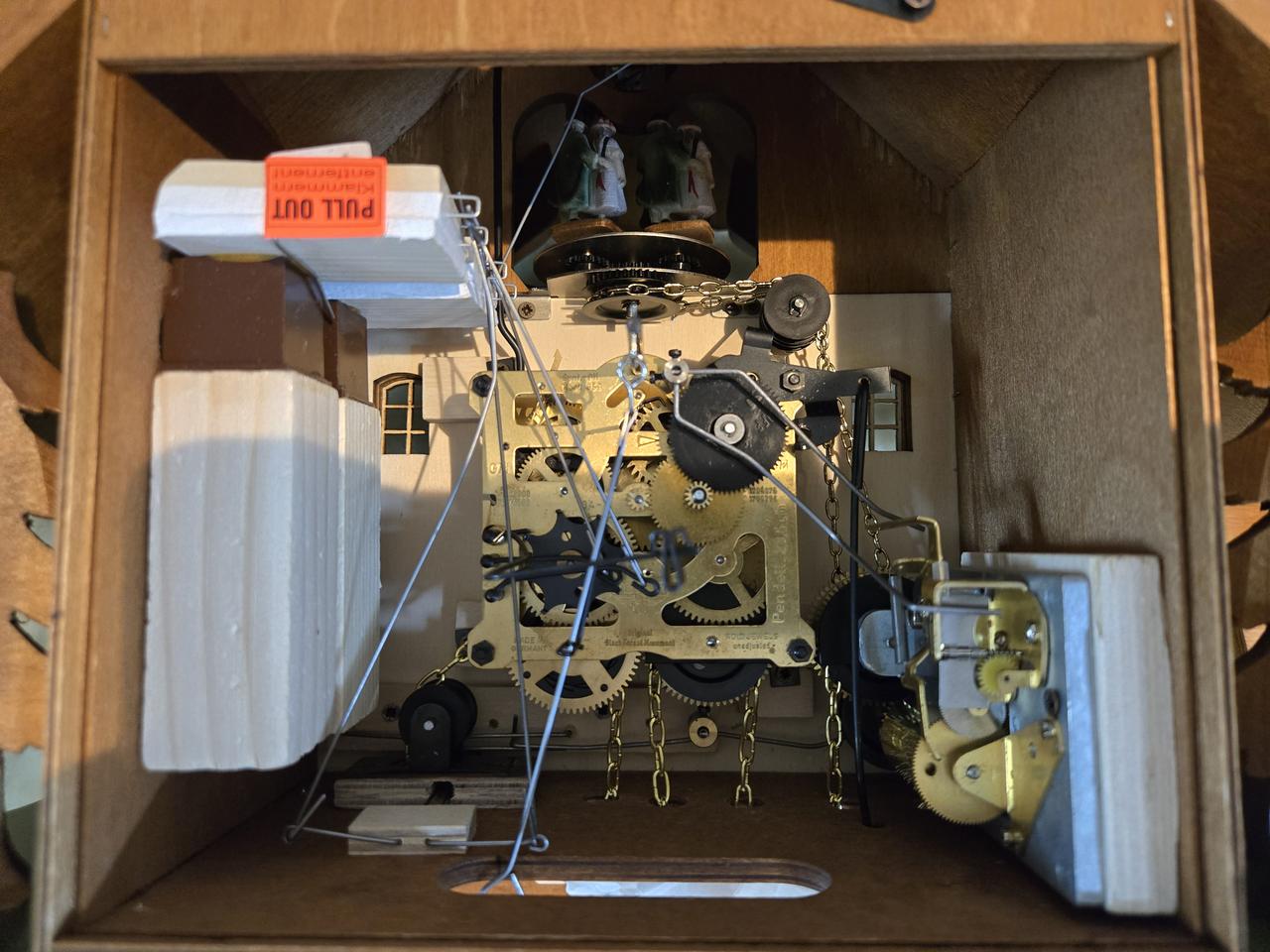 독일제 검은숲 오리지날 뻐꾸기 시계 (샬레 모델, 거의 신제품)