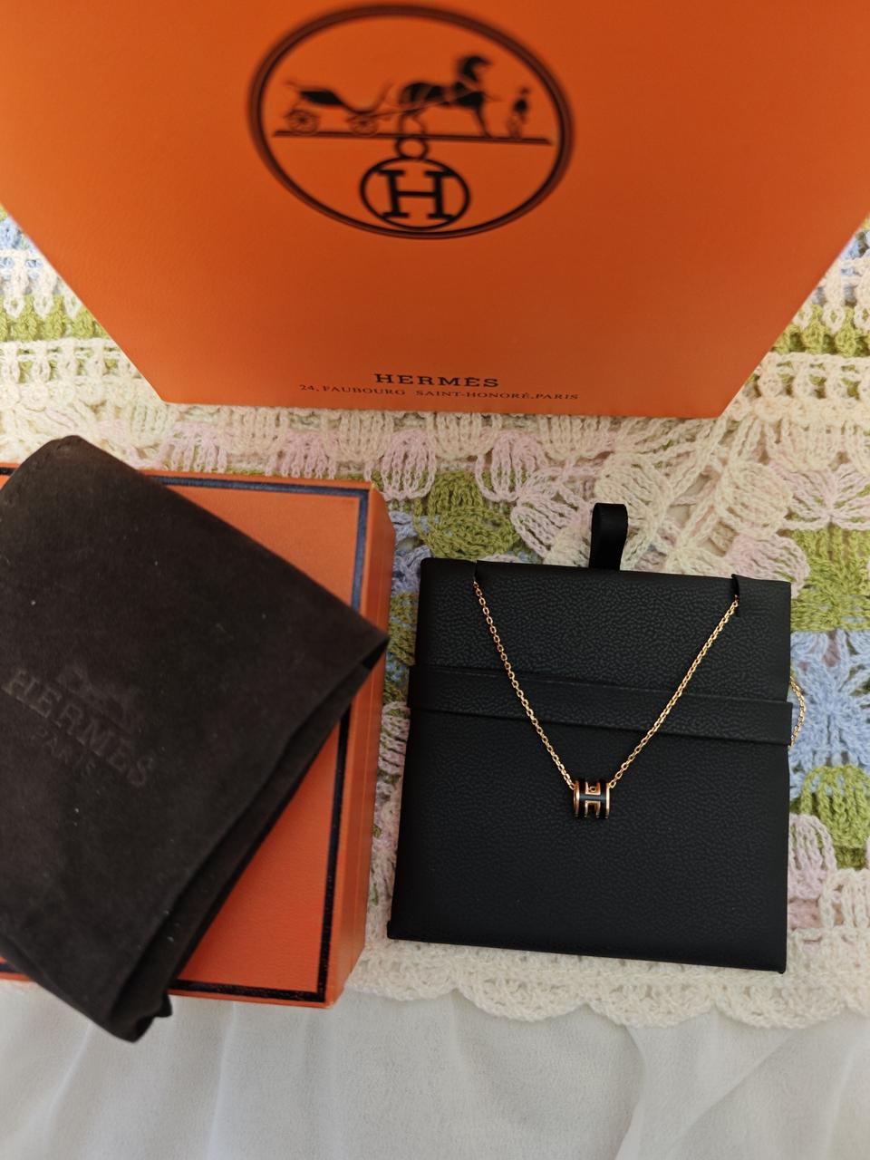 에르메스 팝아슈 미니 목걸이