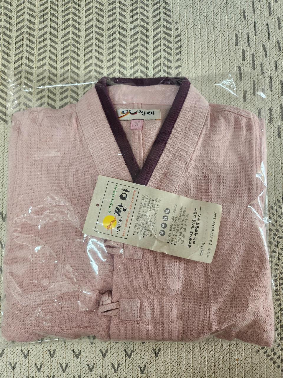 여아 생활한복 미착용 새상품