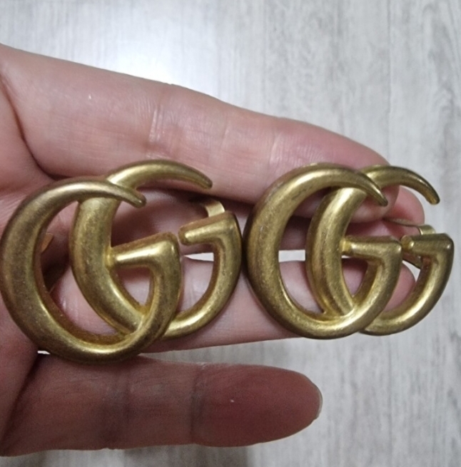 구찌정품신발장식품1쌍