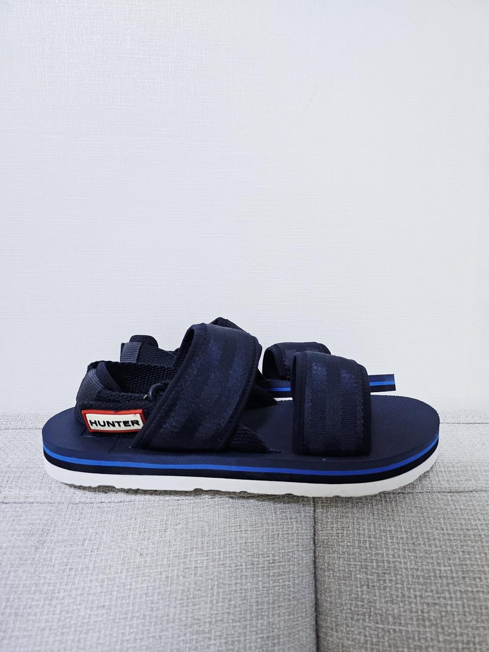 헌터 남성용 오리지널 비치 샌들 MFD9017WEB-NVY 270 팝니다