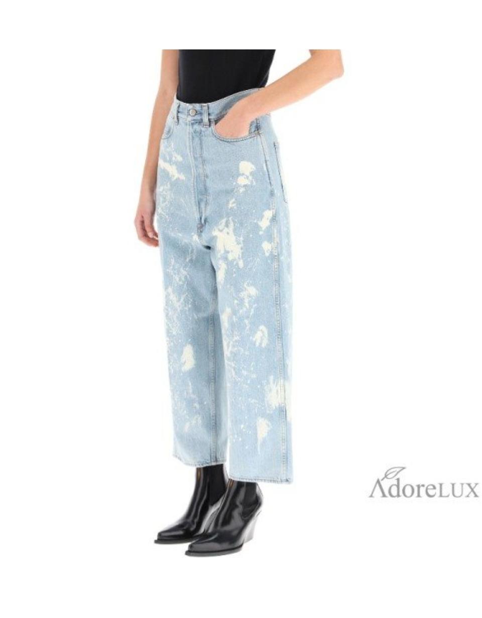 골든구스 페인트 스플래터 와이드 데님 팬츠 25 사이즈