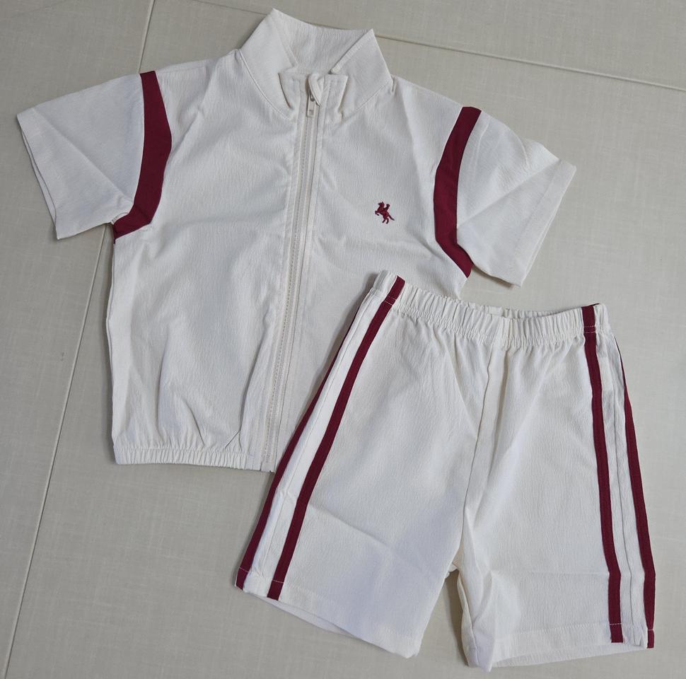 (새상품) 유아 반팔집업 재킷 여름 상하복세트 100호