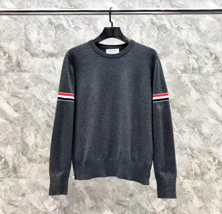 [톰브라운 / 4사이즈] 새상품 니트 그레이
