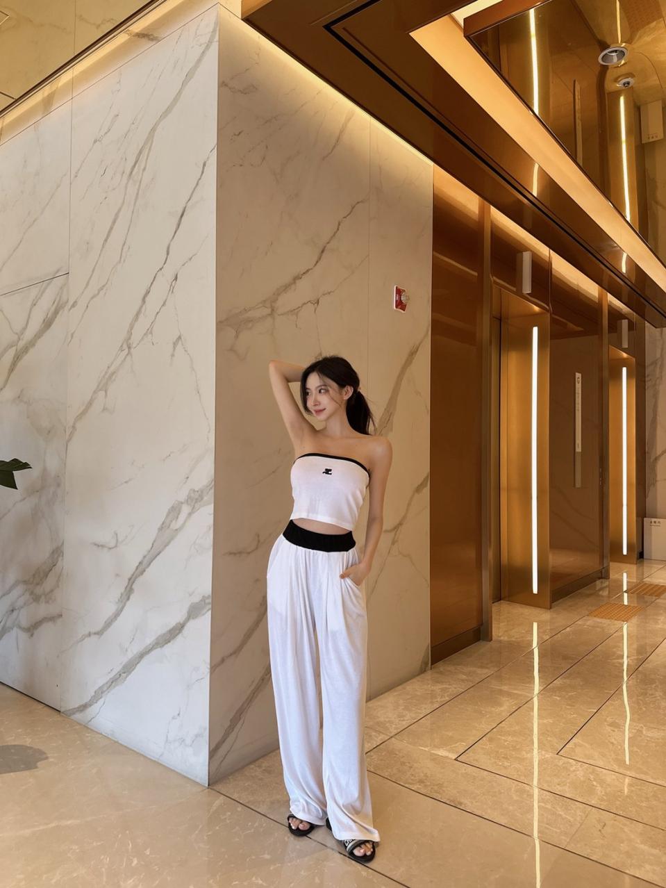 Courreges 투피스 세트