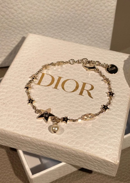 디올 골드 팔찌