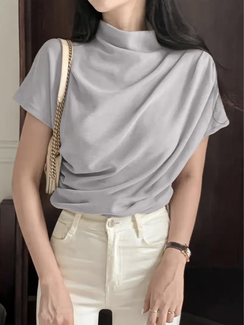 드레이프 셔링 티셔츠