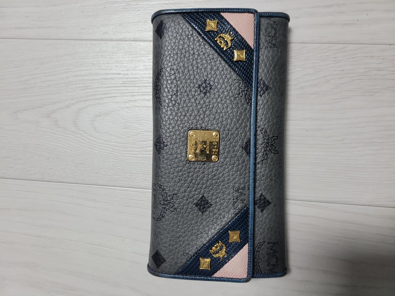 정품mcm 장지갑