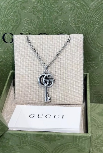 구찌 더블키 목걸이 구