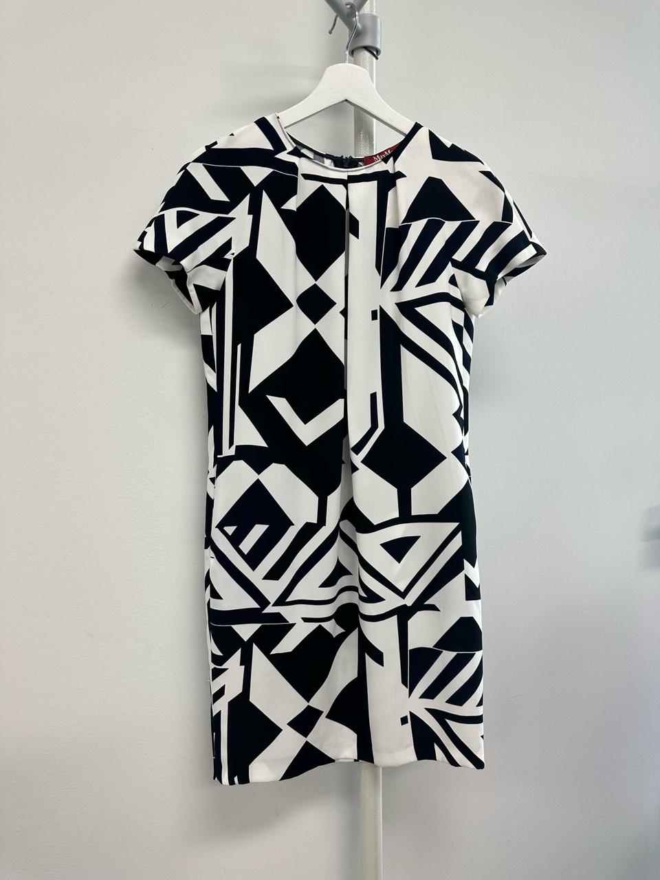 막스마라 지오메트릭 패턴 원피스 새상품