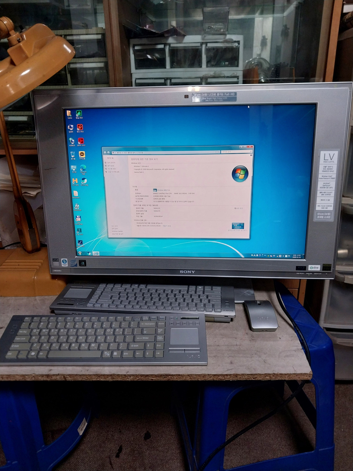 수집용 소니 소니 바이오 VGC-LV17L 24인치/화물 및 주의 사항