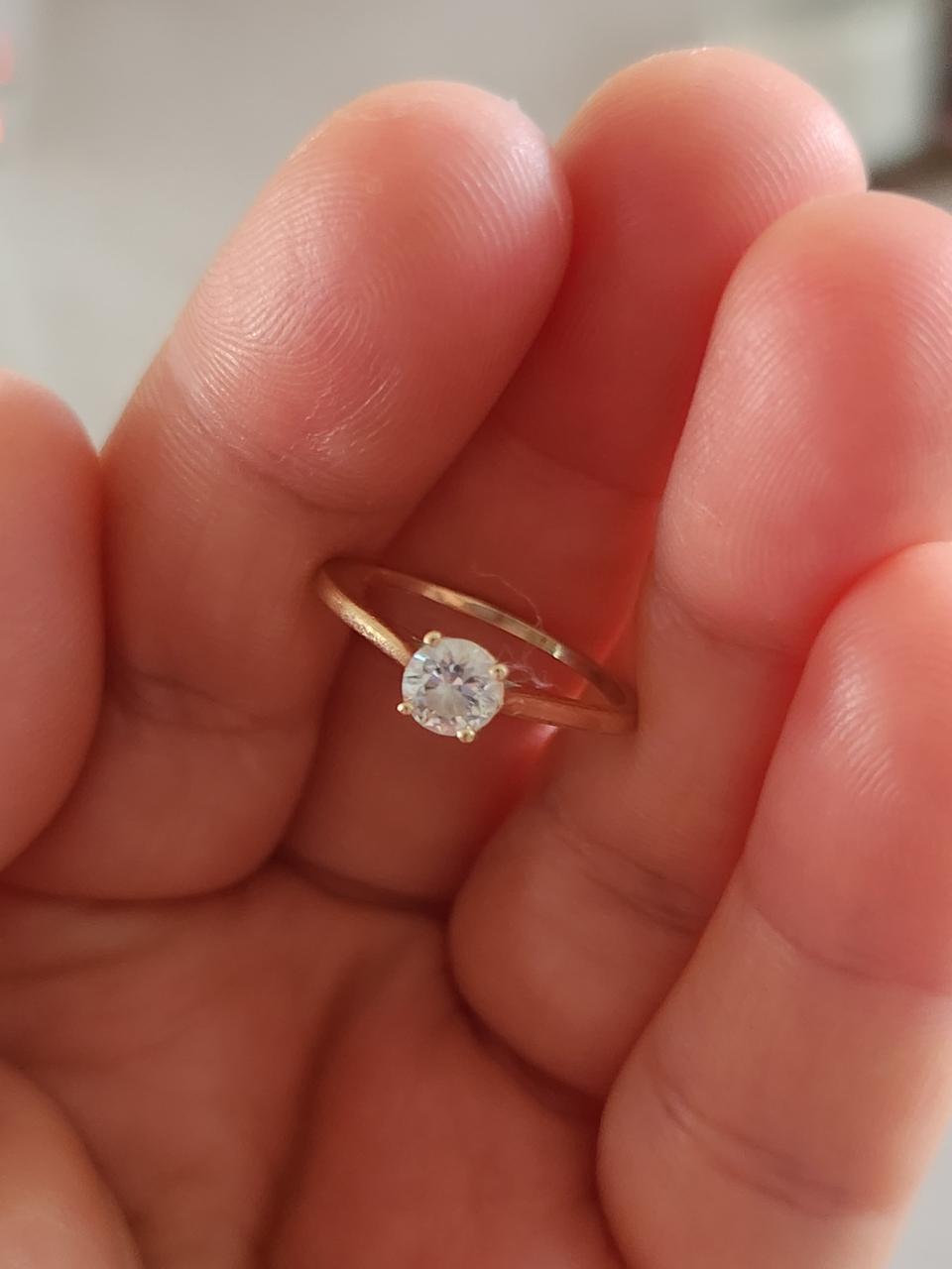 (안전결재가능)14k 다이아3부 9호반지